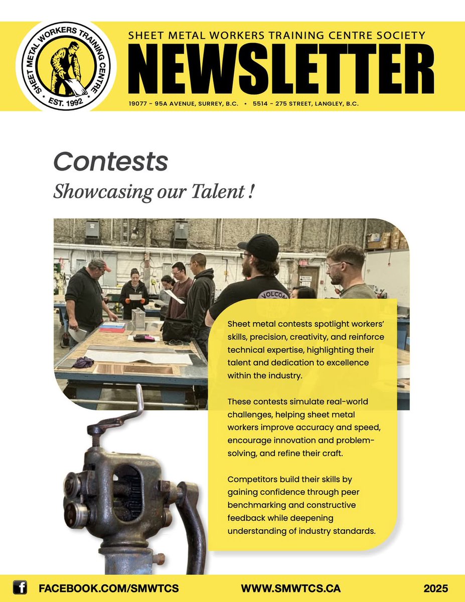 The 2025 SMWTCS Newsletter is here!

From contest highlights to student creativity, this issue celebrates our community’s achievements and initiatives.

Check it out:
smwtcs.ca/2025/06/24/new…

#2025Newsletter #SMITB #SMWTCS #apprenticeshiptraining