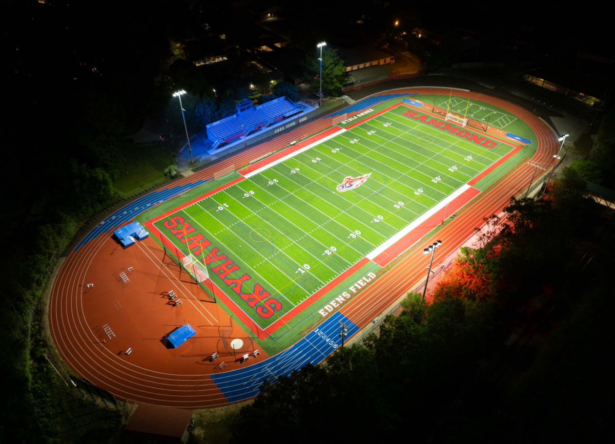 Recently upgraded with a new track, playing surface, equipment, and lighting, Edens Stadium and Field serves as the home facility for our football, soccer, lacrosse, and track programs—supporting over 13 teams.