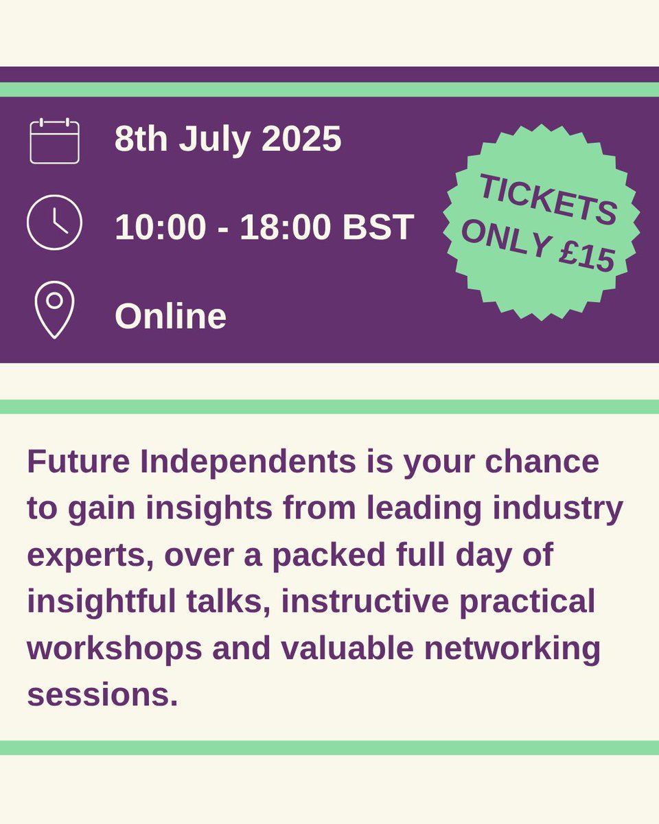 IMPALAMusic's tweet image. 🎶 Future Independents – @AIM_UK's low-cost online music conference is back!
📅 8 July | 10am–6pm BST
🎟️ £15 incl. VAT
💻 Watch live or on demand
Sessions on AI, building fanbases, starting a label & more.
Book 👉 eventbrite.co.uk/e/future-indep…