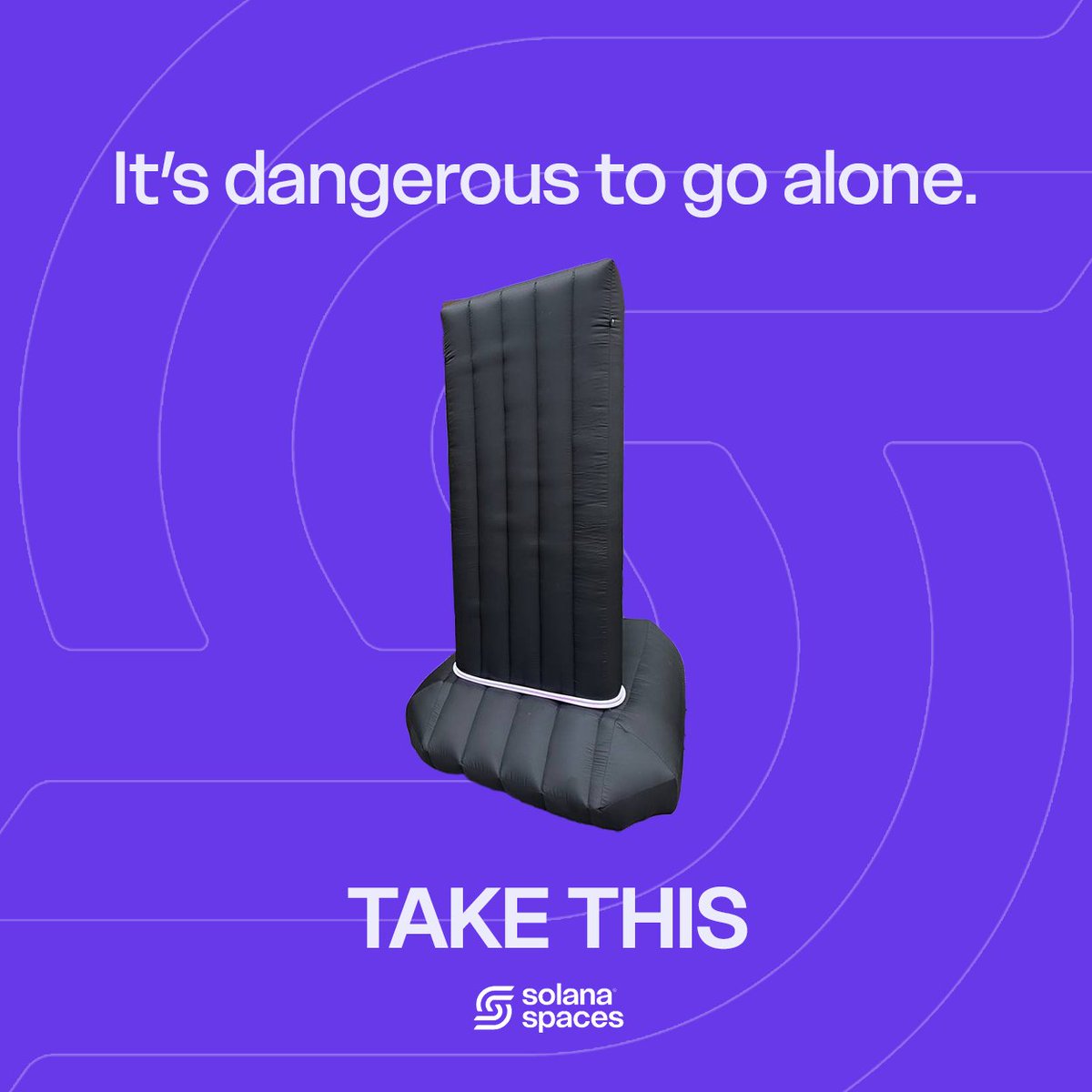 solanaspaces's tweet image. Take nothing with you! 

@justentropylol