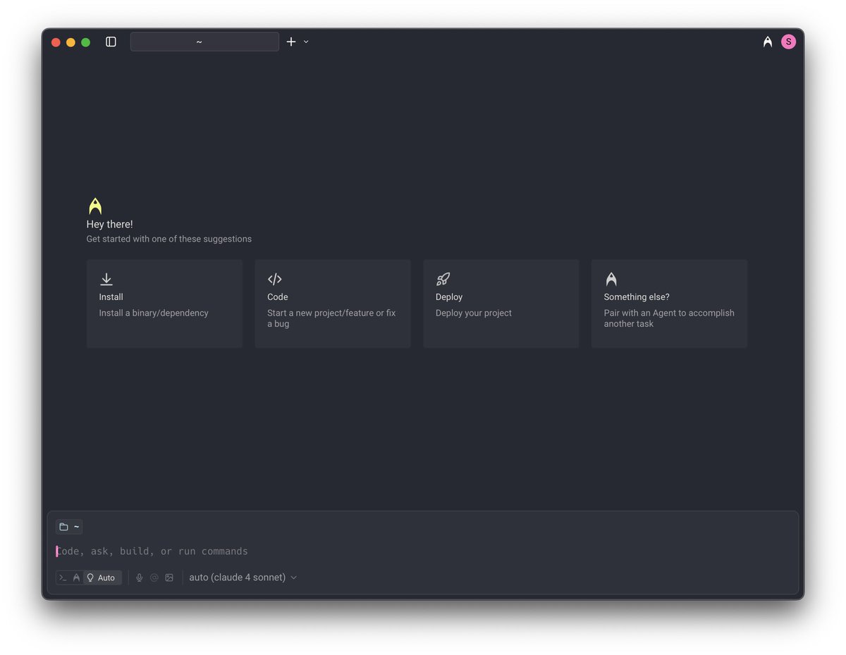 Se usate il Terminale su macOS o qualsiasi altra app similare, vi consiglio di provare questo app.warp.dev/referral/45JQ3E

Sia con #AI che senza, è davvero fatto bene!