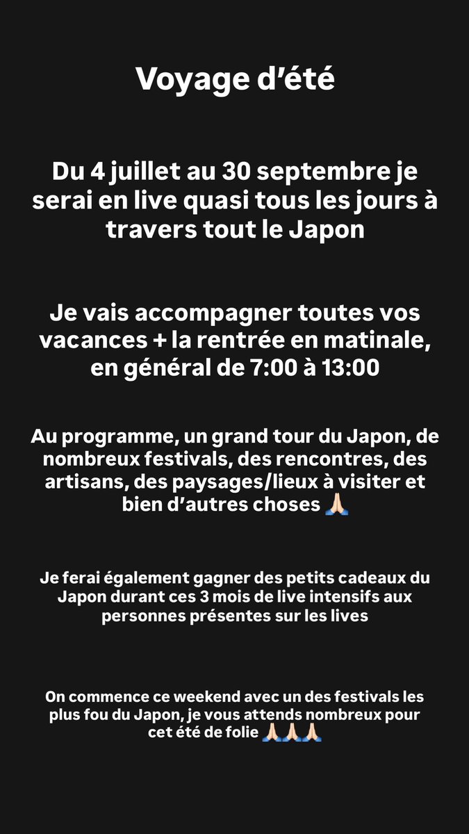 Grosse annonce sur ce qui va se passer sur <a href="/TwitchFR/">Twitch FR</a> cet été 🙏🏻