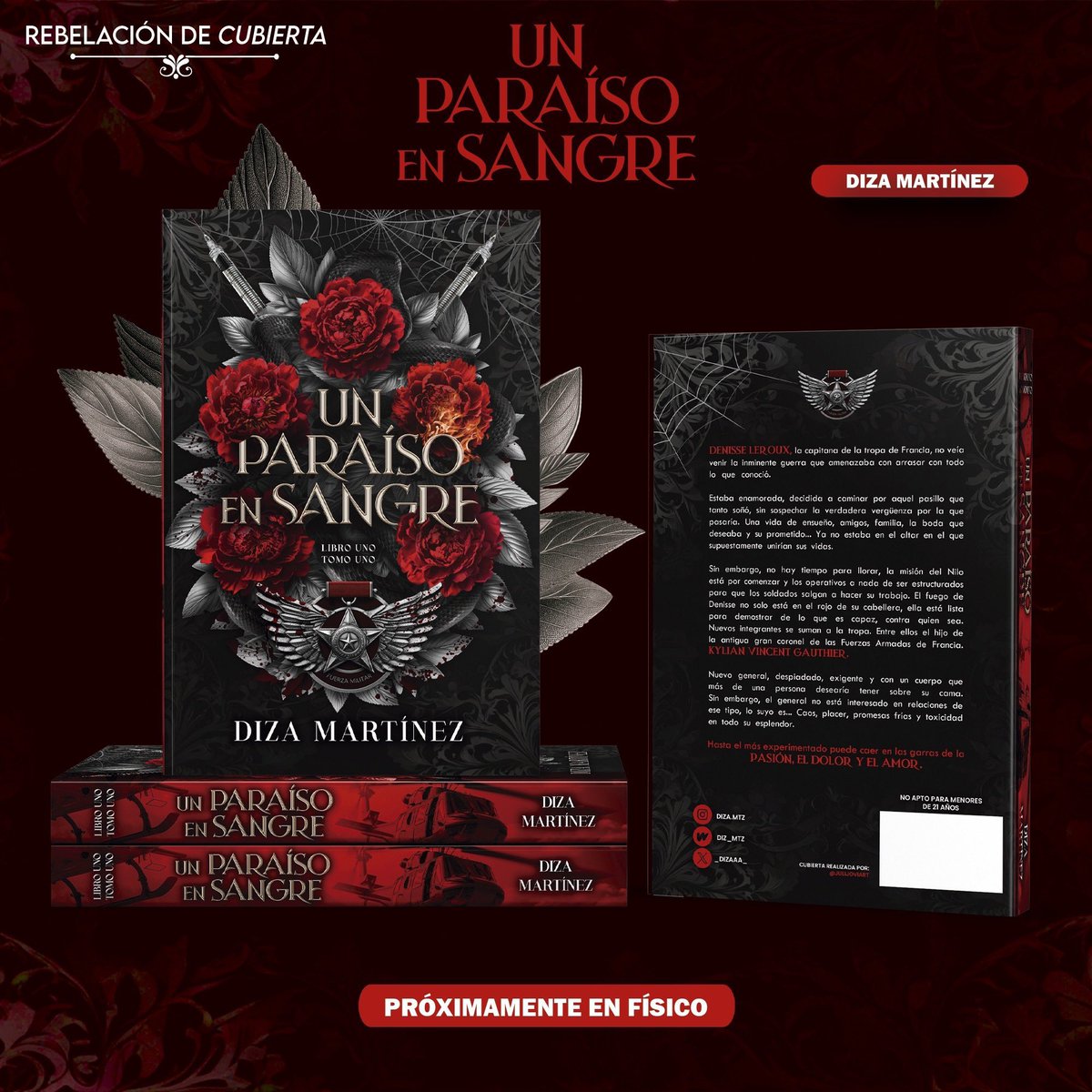 _dizaa_'s tweet photo. Ya tenemos a mis bebés juntos! ✨🖤 se ven hermosos. Ya pueden adquirir Un paraíso en sangre Tomo 1 y Tomo 2, Libro 1, por medio de Amazon. Estas portadas quedaron hermosas. Gracias @JuliJoviArt 

🔥Milicia 
🔥Mafia / acción 
🔥Romance 
🔥He falls first but she falls harder https://t.co/SViwBeY2lY