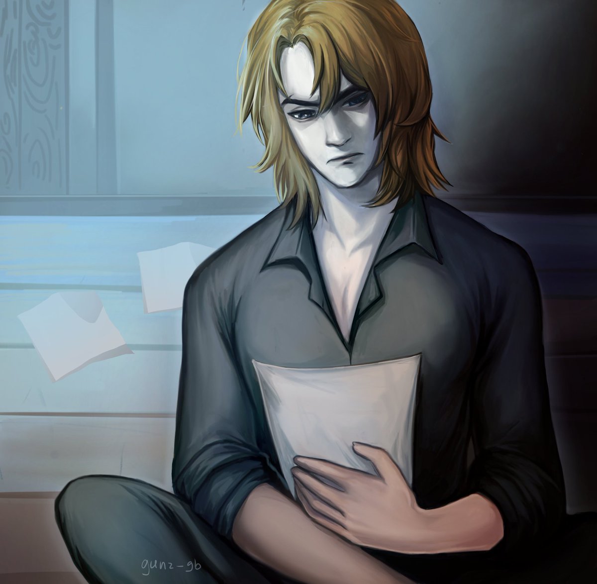 А я вам тут Серёжу из новых глав нарисовал.. 
#мгчд #mgpd #razumovsky