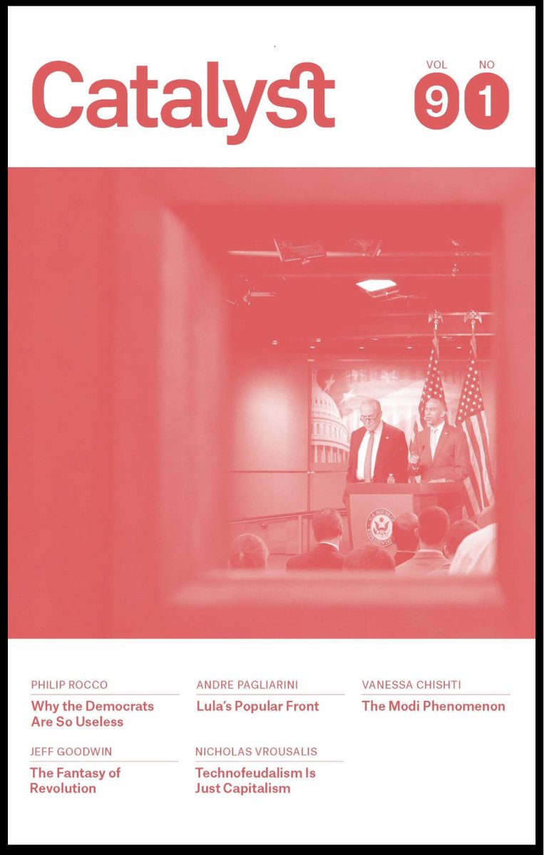 Andre Pagliarini (@apagliar) on Twitter photo Some of my favorite analysis of LatAm politics in recent years has appeared in <a href="/catalyst_theory/">Catalyst: A Journal of Theory and Strategy</a> (René Rojas on Pink Tide, <a href="/GabrielHetland/">Gabriel Hetland</a> on Venezuela, <a href="/BenjaminFogel/">Benjamin Fogel</a> on Lava Jato). Very happy to have a piece on the promise and peril of Lula's broad front in the forthcoming issue Some of my favorite analysis of LatAm politics in recent years has appeared in <a href="/catalyst_theory/">Catalyst: A Journal of Theory and Strategy</a> (René Rojas on Pink Tide, <a href="/GabrielHetland/">Gabriel Hetland</a> on Venezuela, <a href="/BenjaminFogel/">Benjamin Fogel</a> on Lava Jato). Very happy to have a piece on the promise and peril of Lula's broad front in the forthcoming issue