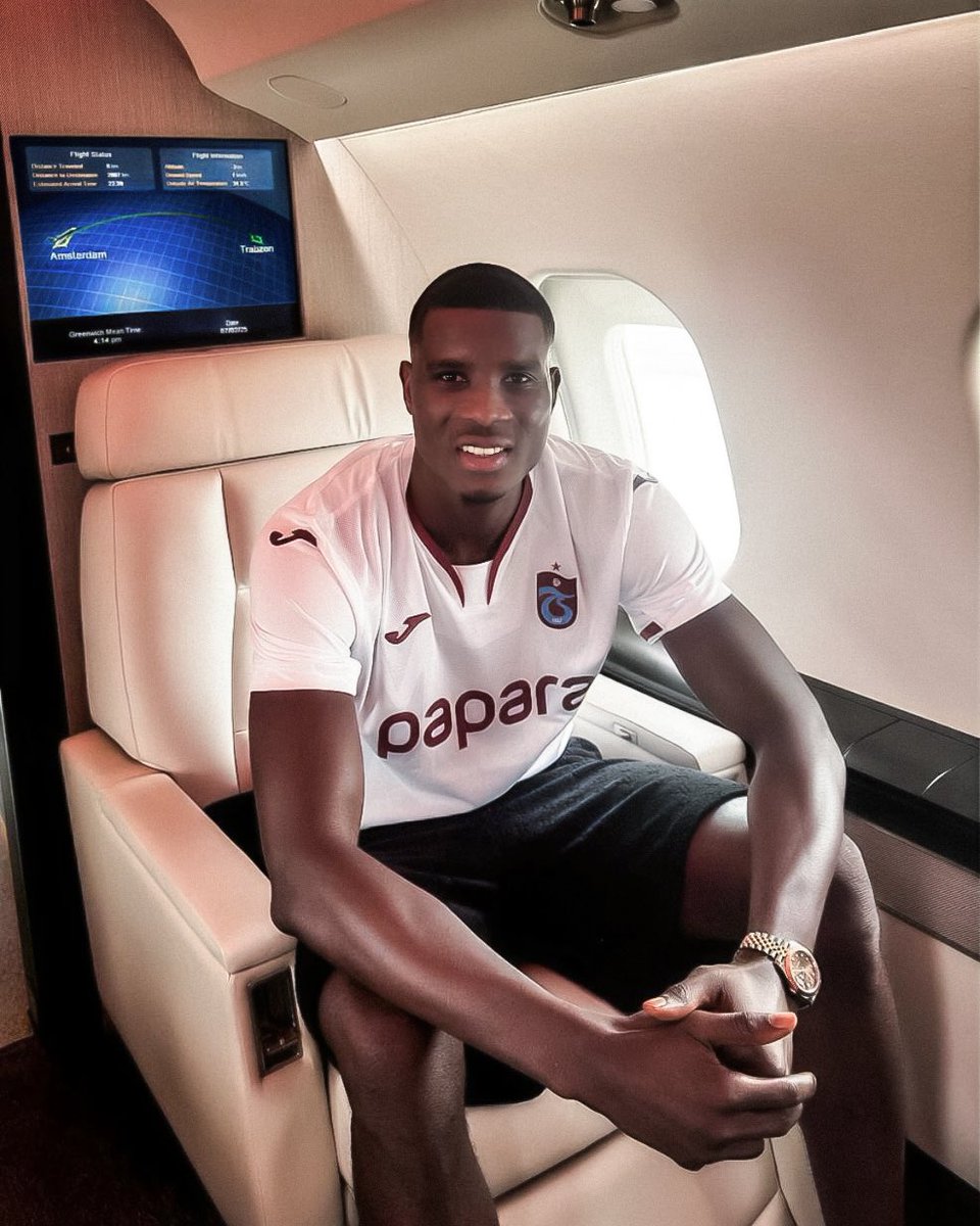 ❤️💙 Paul Onuachu, çok sevdiği beyaz forması ile Trabzon’a geliyor!

🔗 bit.ly/44vvxjN