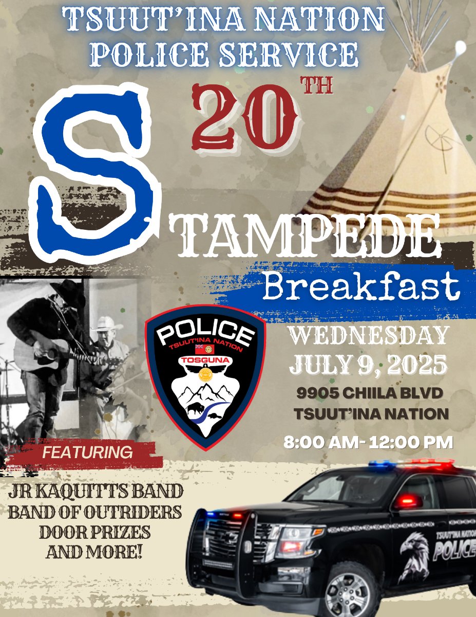 Our 20th Annual Stampede Breakfast is just around the corner, and this year promises to be bigger and better than ever! Join us for deliciously fluffy pancakes, incredible live entertainment, and the best community vibes of the season.  
📅 Save the date—you won’t want to miss it
