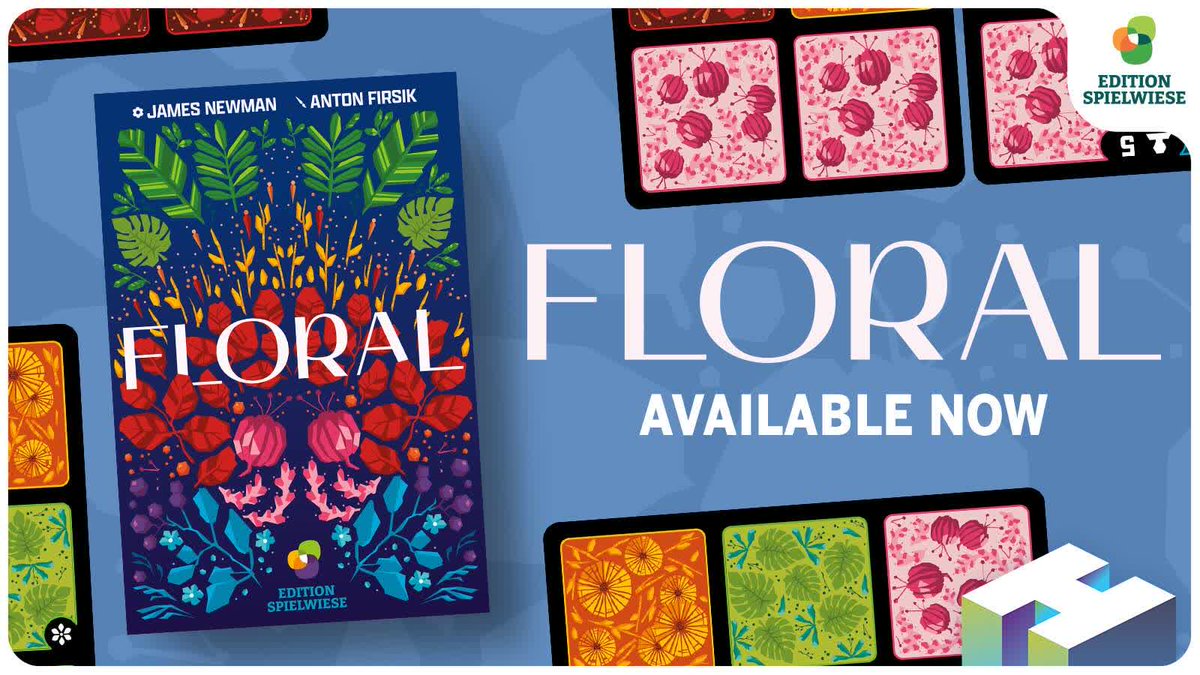 Let it grow, let it grow, let it grow!
Floral is available now and waiting for you to grow your beautiful garden!

hachetteboardgames.com/products/floral