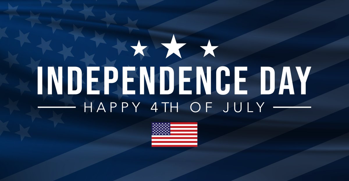 In observance of the Independence Day holiday, we will close on July 3 at 3 p.m. and will be closed on Friday, July 4, 2025. Have a safe and happy Independence Day weekend!