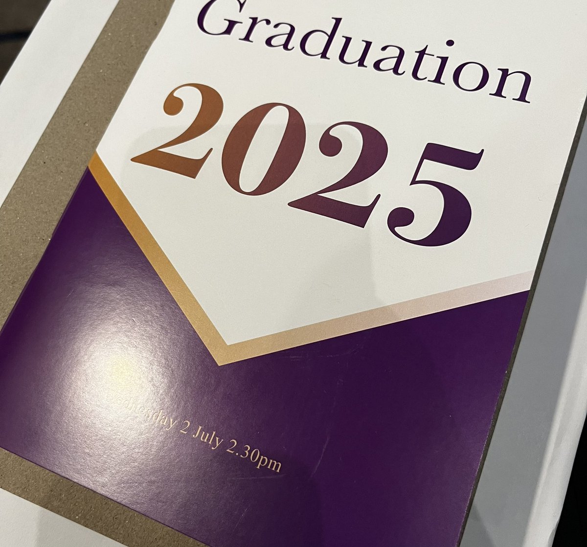 Might of just bagged myself a degree…
