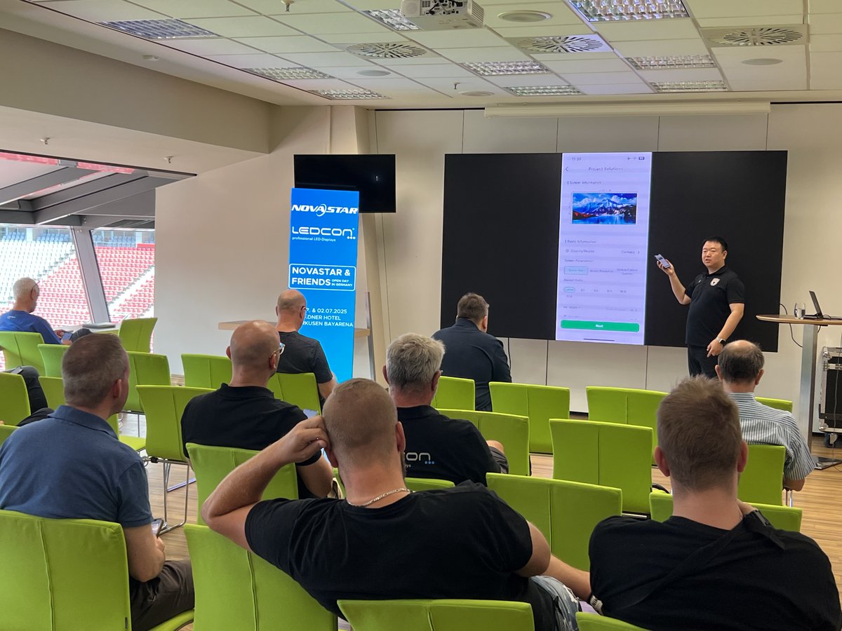 novastartech's tweet image. NovaStar &amp;amp; Friends Open Day: Germany
We come here every year. This Open Day with LEDCON left countless perfect memories!
We have already begun to look forward to our next meeting.

#novastarfriends #ledtechnology #event #futuretech #solutions #GermanyEvent #openday