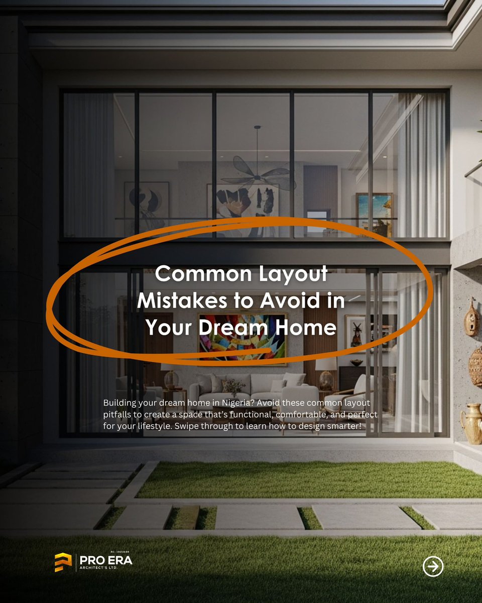 proeraarchitect's tweet image. Building your dream home? Avoid these common layout fails before you start. 🏗️ #BuildSmart #ArchitectureTips #ProEraArchitects