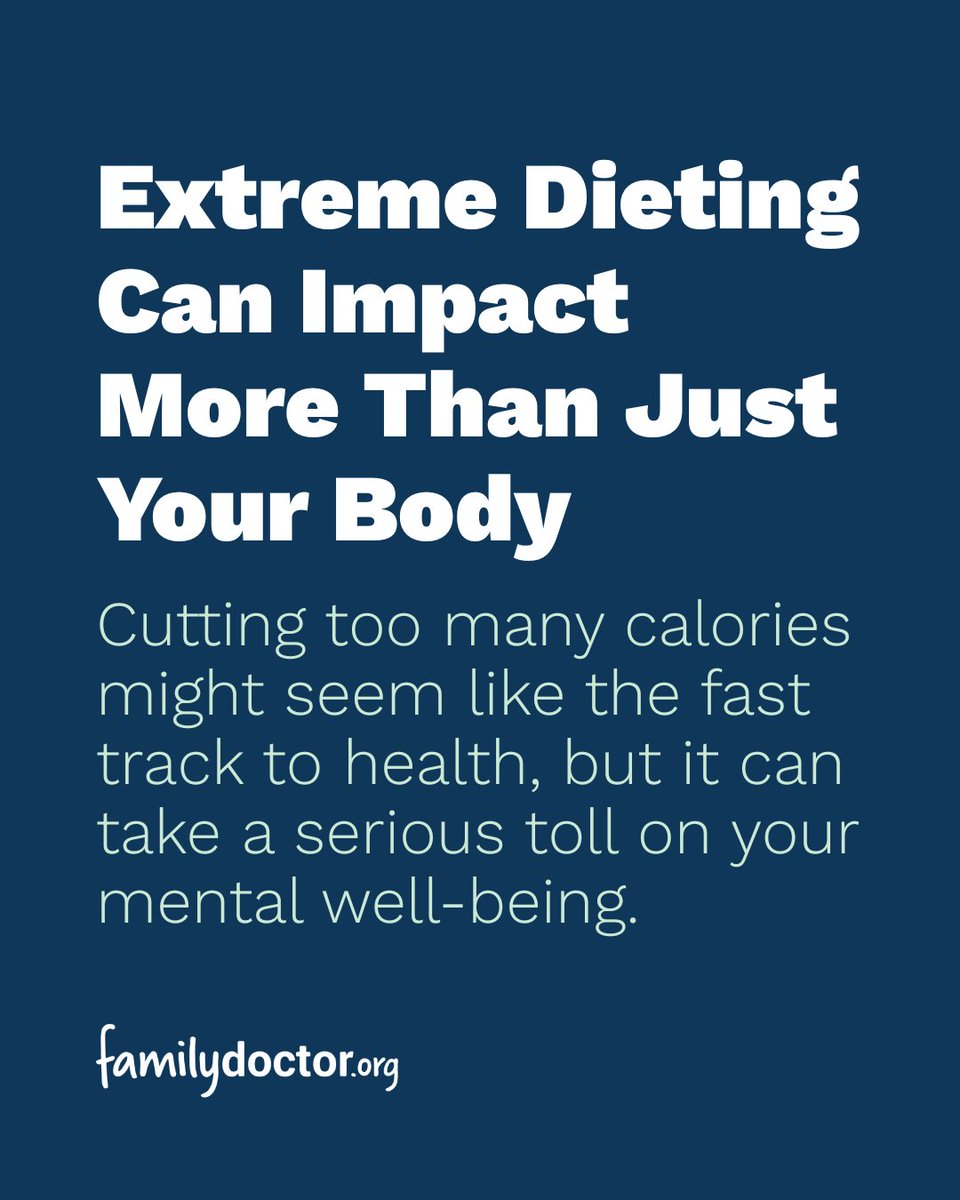 familydoctor's tweet image. Trying to lose weight? You don't have to go to extremes. ❌
Your family doctor can help you create a well-balanced diet to fuel your body and promote sustainable weight loss. Get more insights from @DrAlexaMM via @MensJournal: bit.ly/45Q3PAw