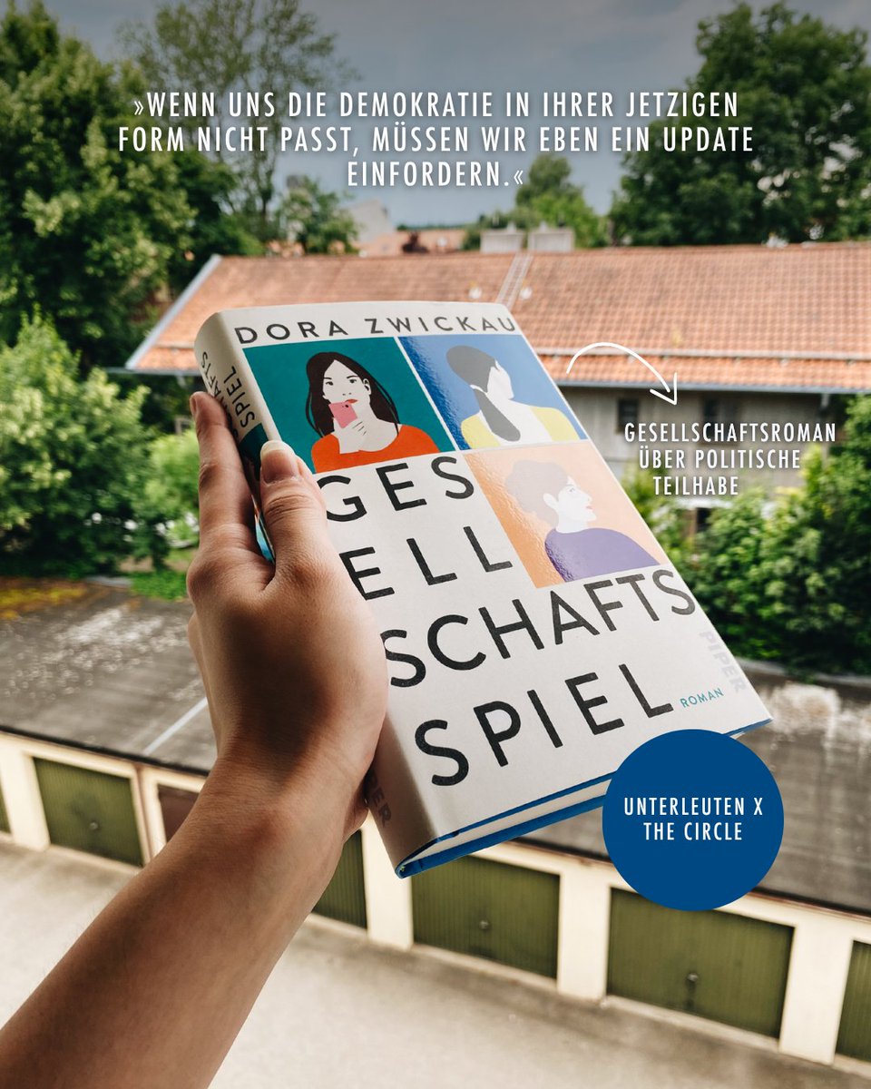 »Unterleuten« trifft »The Circle«: In Dora Zwickaus »Gesellschaftsspiel« wird Demokratie neu gedacht: digital, revolutionär und voller Konflikte. Ein visionärer Roman über politische Teilhabe und die Fragilität des Miteinanders.

Mehr dazu: brnw.ch/21wTQRK