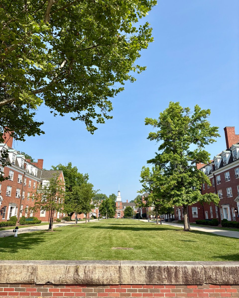 A little quiet on West Green this summer... 

See you soon, Bobcats 💚
