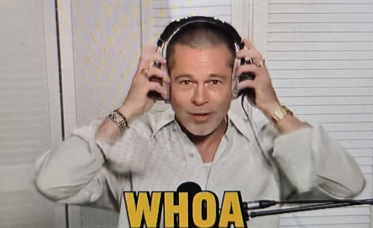 michelleshafer's tweet photo. So, Brad Pitt is on today's episode of @newheightshow w/ Jason and Travis Kelce. However, I'm listening to the @EACgov Technical Guidelines Development Committee meeting. 🤦‍♀️#ElectionGeeks, tune in to the EAC's YouTube channel now (the session just started) and catch Brad after! https://t.co/xkMQMqt0iK