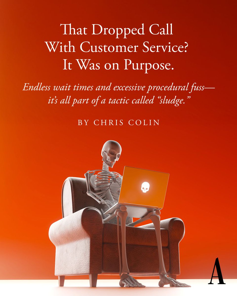 Wrangling with insurance companies and airlines and internet providers and our own government is grinding us down, Chris Colin reports. What if that’s the plan? theatln.tc/RzObwLoM