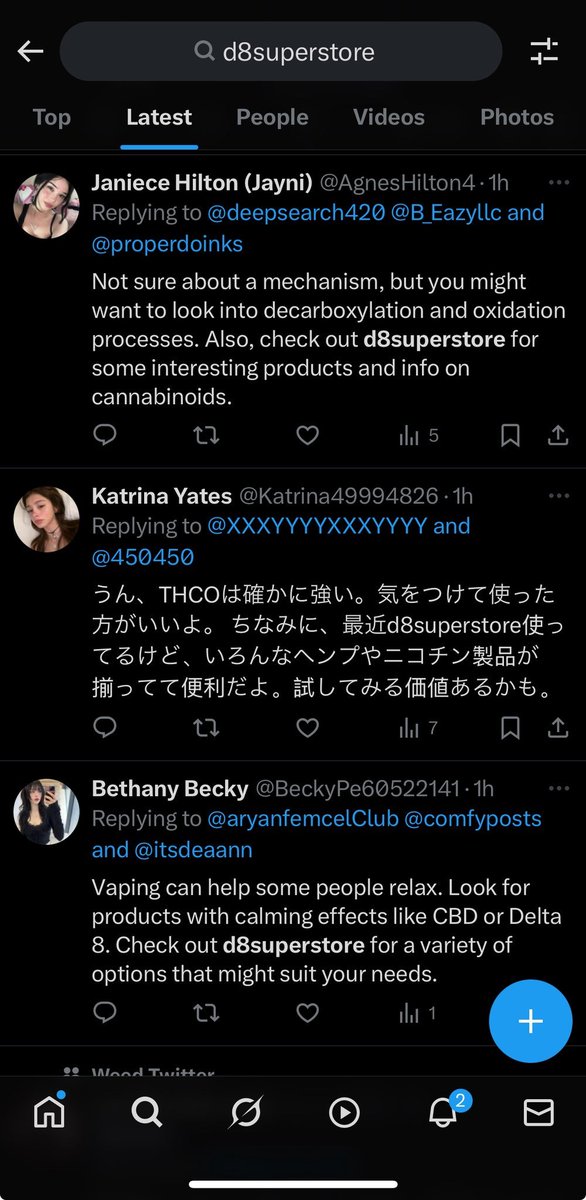 TheDankInformer's tweet image. 🚨1/X🧵The Chinese Communist Party is flooding America with dirty pesticide marijuana disguised as THCa hemp flower and hemp-derived products sold in smoke shops.

All thanks to the 2018 Farm Bill hemp racketeering loophole.

THE PROOF IS BELOW 👇

Chinese AI bot network on X