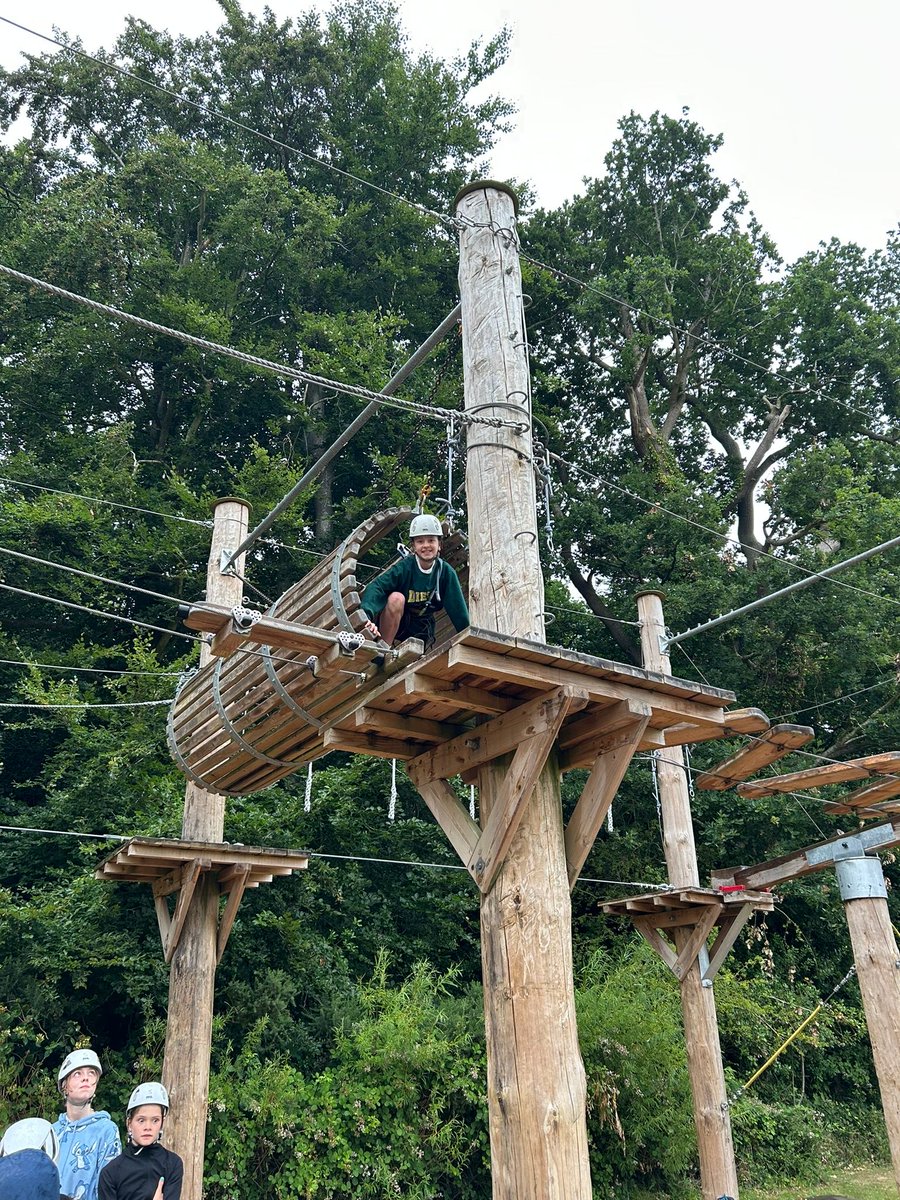 Year 6 managed to squeeze in another day at the beach and a trip to a local church and an exciting afternoon on the high wire activities! It has been non stop!