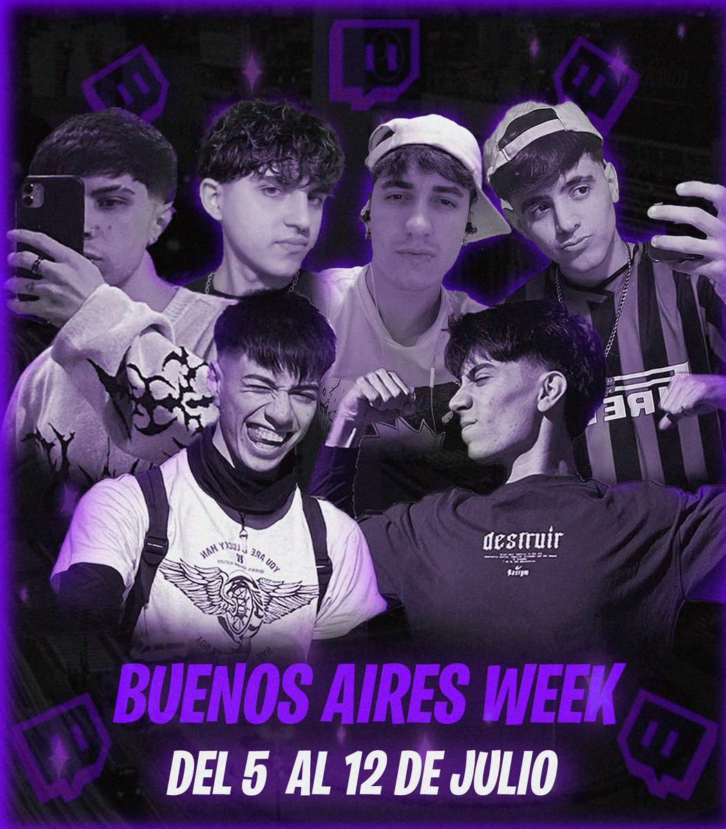 Con <a href="/Draxlerx_/">Draxler</a>  lanzamos nuestro primer evento: Buenos Aires Week 🇦🇷
Una semana de streams con creadores de contenido.

Miralo todo en vivo por Twitch:
twitch.tv/draxler_sj
twitch.tv/trollingx4
Se aprecian los RT❤️