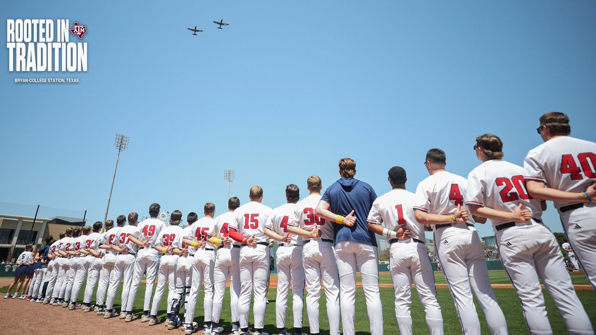 12thMan's tweet photo. Red, White &amp; Blue... and maybe a bit of Maroon 🇺🇸

#GigEm | #RootedInTradition https://t.co/JLtV80tV8X