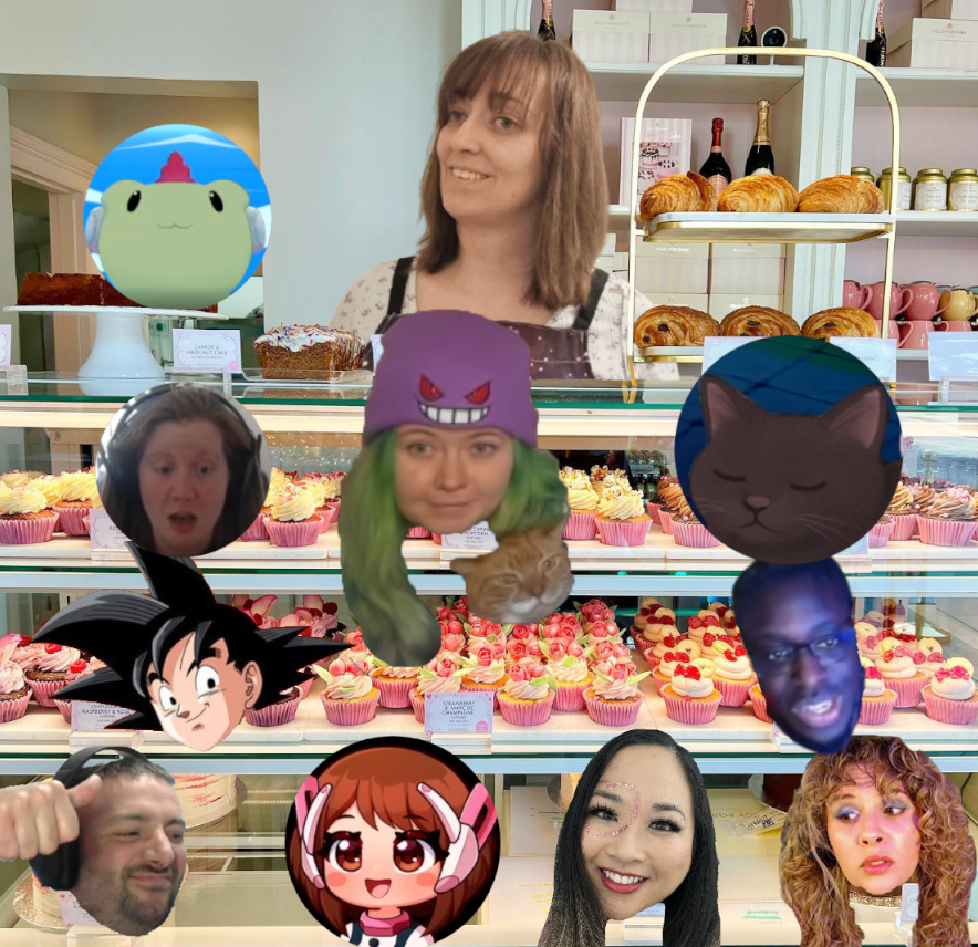 wheresthecake22's tweet photo. Thank you to all my wonderful June Raiders! <3
@Clareypops88 
@lawman213 
@curlylocksgamer 
@ShinDarkShadow 
@riverheart8 

If you want to be featured in the cake shop - all you have to do is raid my channel:
https://t.co/EHH4Hdn2Mb https://t.co/YqCQeskBlE