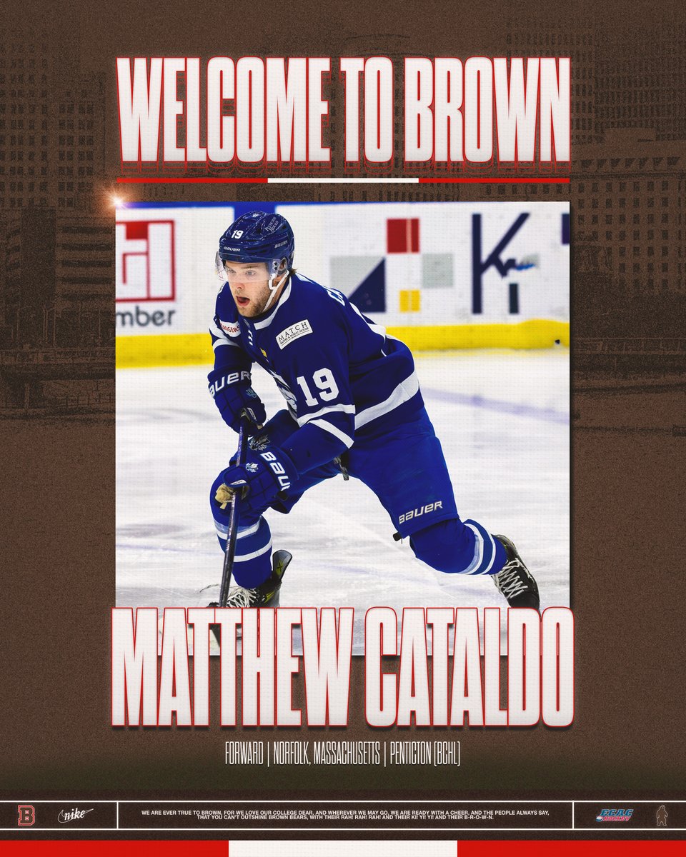 Up next, Matthew Cataldo joins his brother on College Hill!

#EverTrue