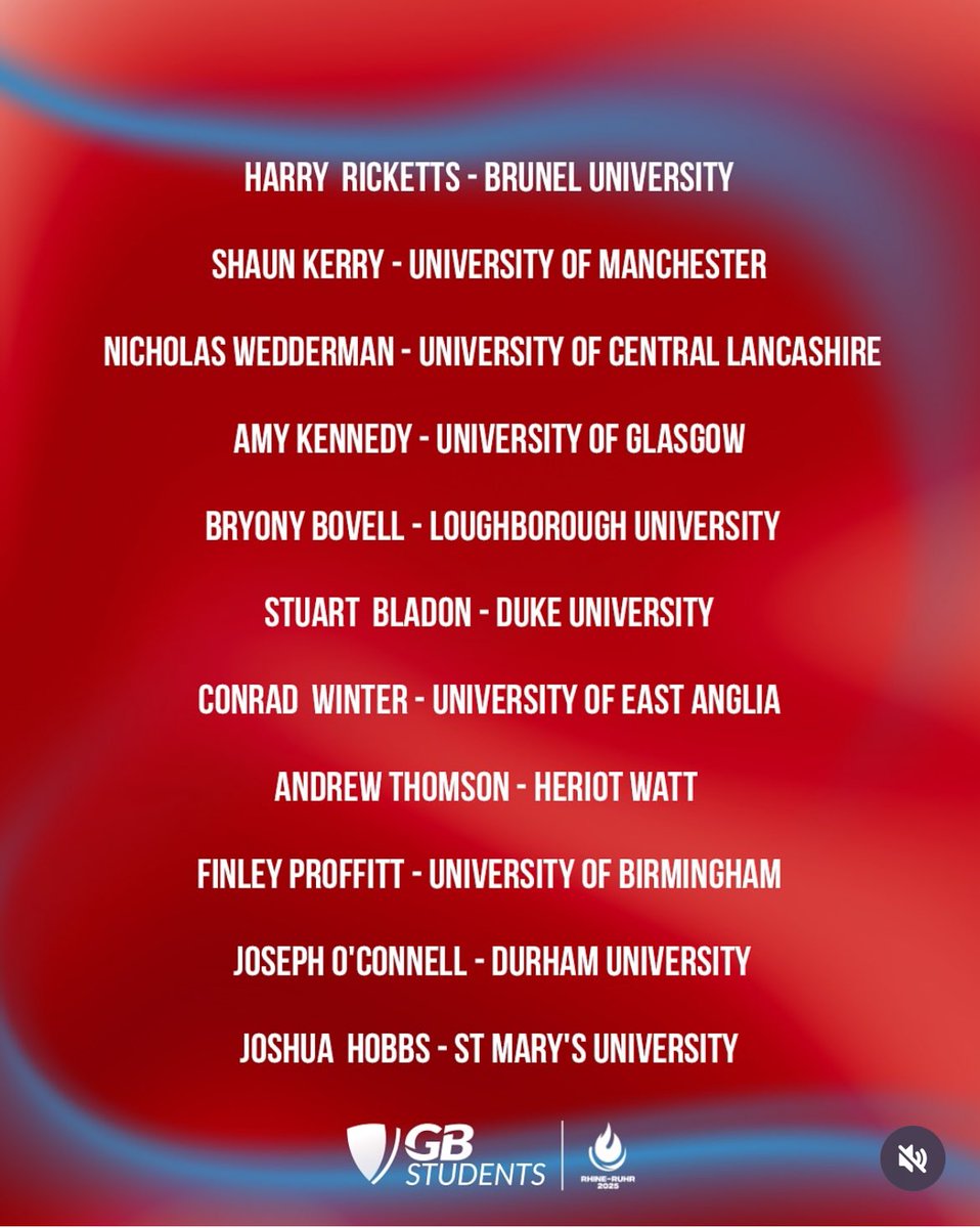 Please to announce my selection for Great Britain at the World University Championships in Germany. 

<a href="/SwindonHarriers/">Swindon Harriers</a>