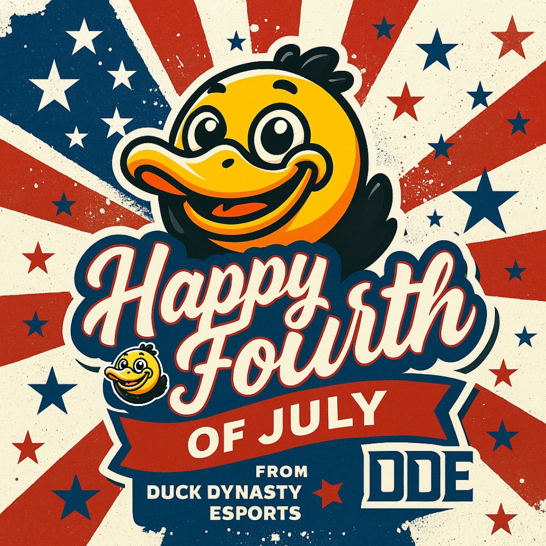 DuckDynasty_GG's tweet photo. Happy Fourth of July! 🦅🦅🦅We’d like to wish a Happy Independence Day to all our members in the U.S. who celebrate!    Enjoy the holiday, and stay safe!

 — The DDE Team 🦆🦆🦆 https://t.co/Kzi1DQLHH8