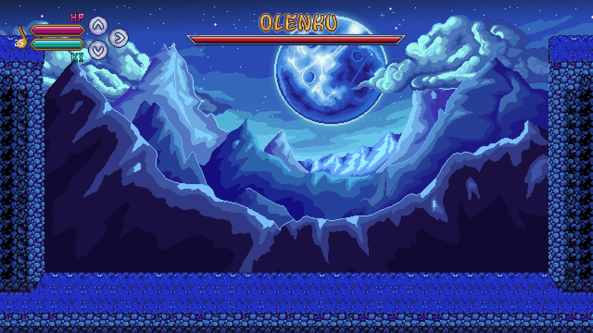 Fhalk_Pixel's tweet photo. Happy to share my commissioned remake of a background from the "Sungaia Saga" Demo! This level is called Blue Moon Cliffs 🔵 
Thanks to @Level_94_Games for joining me on this lovely project!  You can wishlist it on Steam and play the Demo!
#ドット絵

https://t.co/wlGKyb436C https://t.co/upiaK8PkcR
