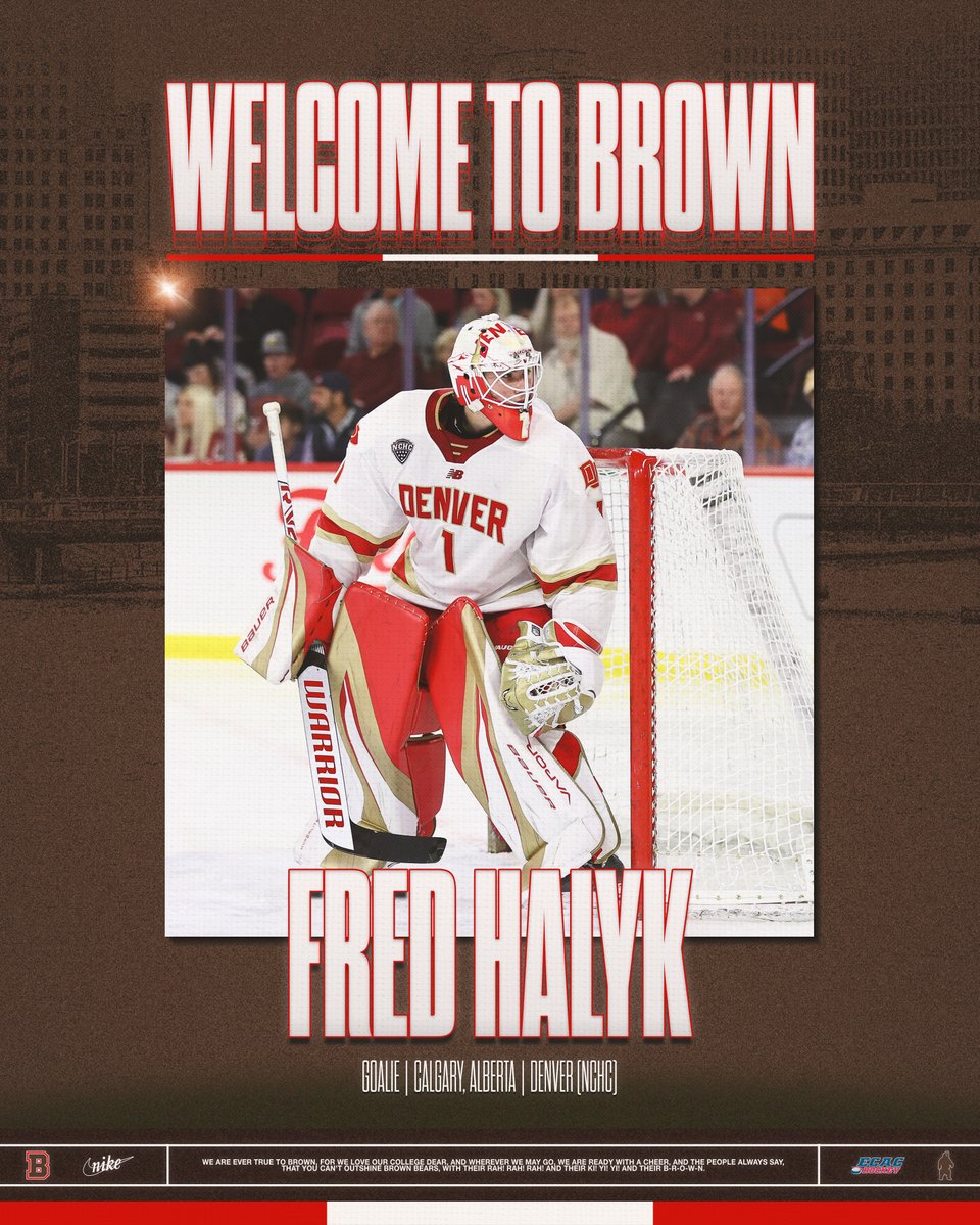 Fred Halyk joins the program after two years at Denver!

#EverTrue