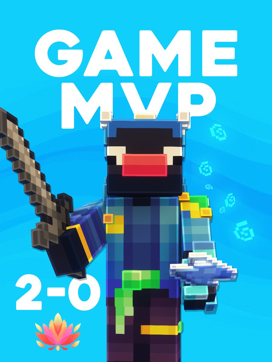 With an huge 2-0 sweep against Lotus, Deep has proven himself, going 11-5 and becoming the game MVP! 🌊