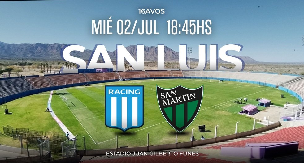F de Liechtenstein 📻📺🎧🎤 (@fede_locutor) on Twitter photo #EstaTarde estaré en <a href="/RacingClub/">Racing Club</a> vs. <a href="/CASanMartinSJ/">Club Atlético San Martín</a> #CopaArgentina (Juegan en San Luis) #FútbolContinental <a href="/Continental590/">Radio Continental AM 590</a> ¡¡ y en todas las plataformas digitales !! #EstaTarde estaré en <a href="/RacingClub/">Racing Club</a> vs. <a href="/CASanMartinSJ/">Club Atlético San Martín</a> #CopaArgentina (Juegan en San Luis) #FútbolContinental <a href="/Continental590/">Radio Continental AM 590</a> ¡¡ y en todas las plataformas digitales !!
