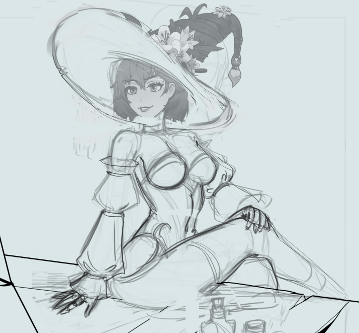 We are preparing a trading mini-game for version 0.2, which will have several levels of difficulty!

It is optional, but for passing it you will get hot trading scenes of our witch! And the harder the game, the hotter the scenes )

#hentaigame #indiedev #lewdgame