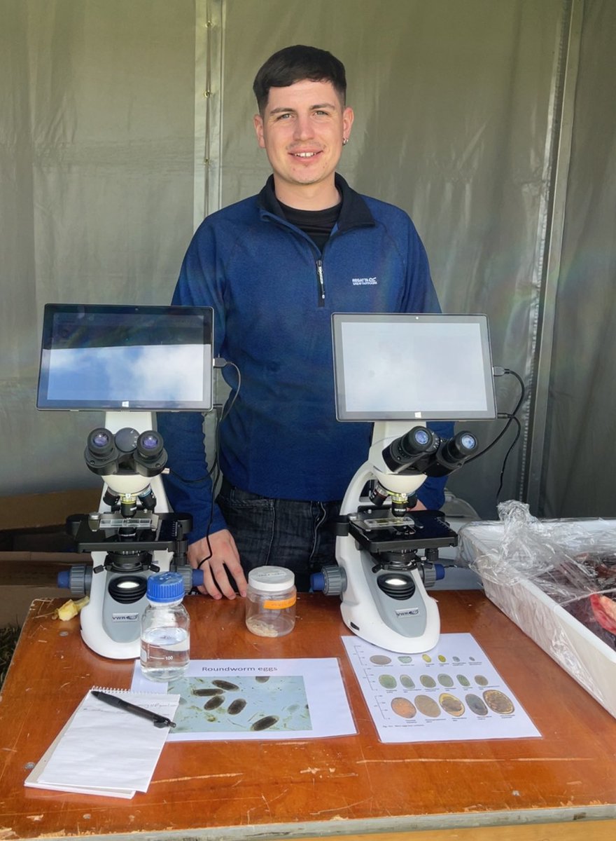 DarrenMcScience's tweet image. Great day at Moorepark @teagasc Open Day!🐄 Great chats with farmers about personal challenges with drug resistance &amp;amp; worm burdens. Brilliant to have GI nematode &amp;amp; fluke specimens on site to bring the science to life. Lots of talk on sustainable parasite control &amp;amp; best practices!