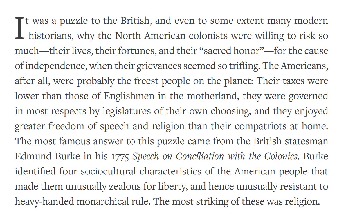 Nicole Penn (@nmpenn) on Twitter photo Yesterday marked the release of "Religion and the American Revolution," the third work in <a href="/AEI/">American Enterprise Institute</a>'s "America at 250" series! Michael W. McConnell opens this volume with a study of how the religious character of the colonies paved the way for independence (1/6) Yesterday marked the release of "Religion and the American Revolution," the third work in <a href="/AEI/">American Enterprise Institute</a>'s "America at 250" series! Michael W. McConnell opens this volume with a study of how the religious character of the colonies paved the way for independence (1/6)