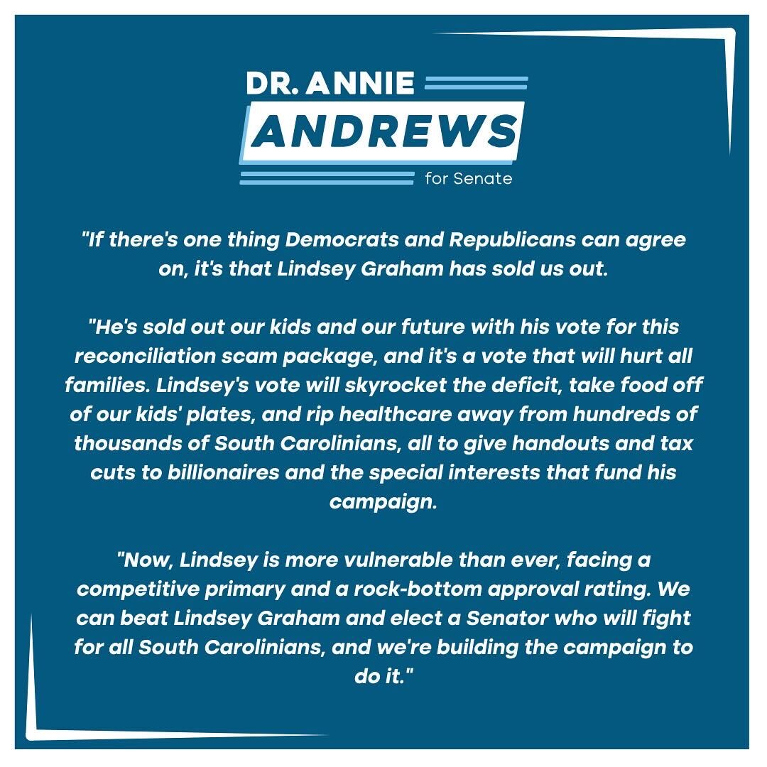 If there’s one thing Democrats and Republicans can agree on, it’s that Lindsey Graham has sold us out.