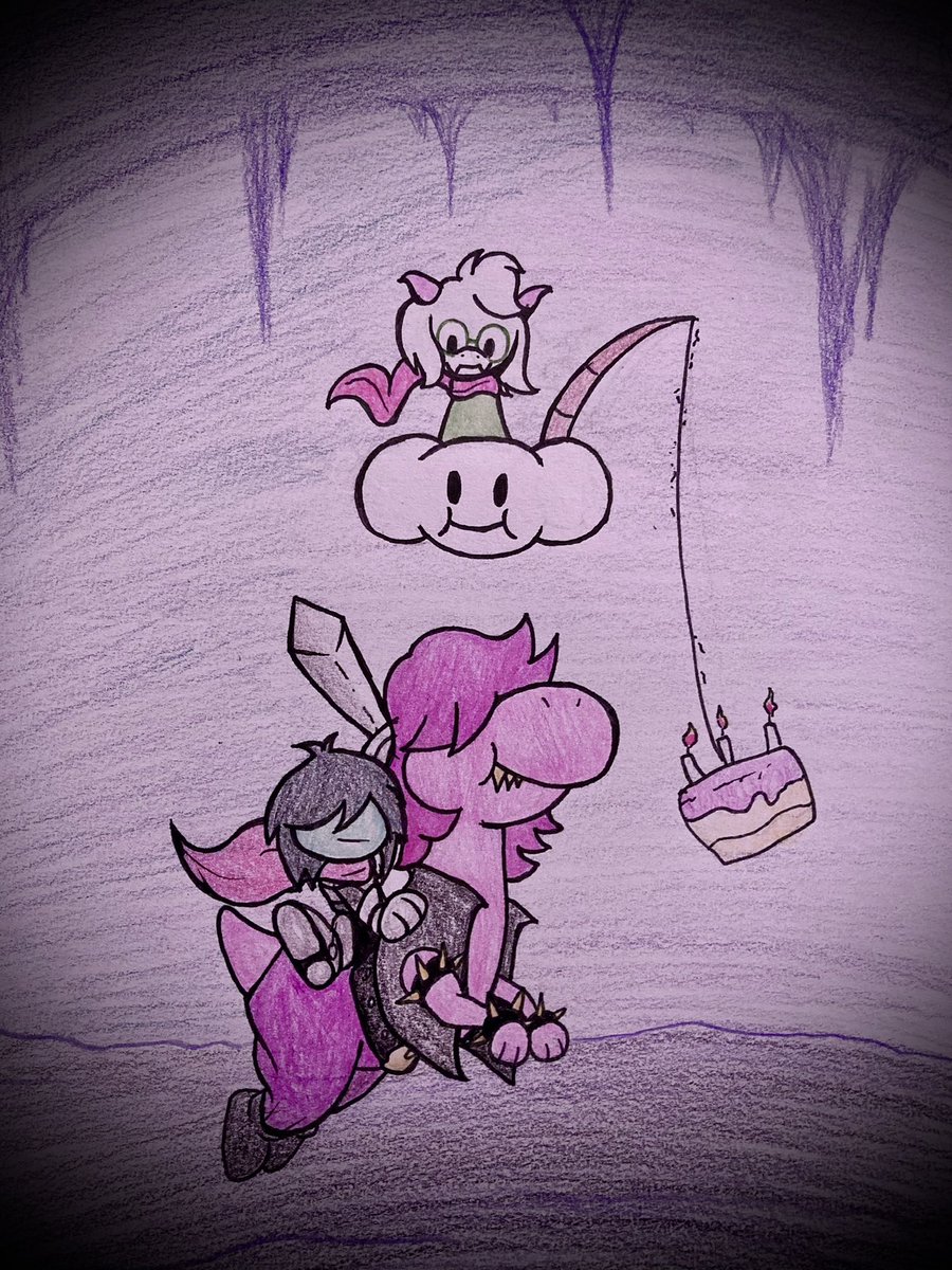 Super deltarune (commission for <a href="/Infernal_Dalek/">Infernal_Dalek</a>)