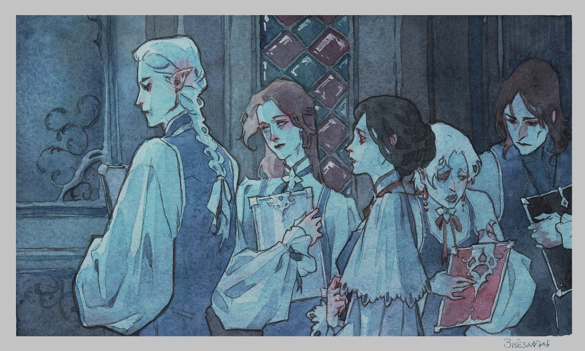 Morgan73637557's tweet image. #illustration #watercolor #originalcharacter