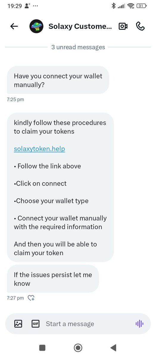 Hermanus69891's tweet photo. @SOLAXYTOKEN And another Scammer. All different website. https://t.co/gRMyVZTzcS