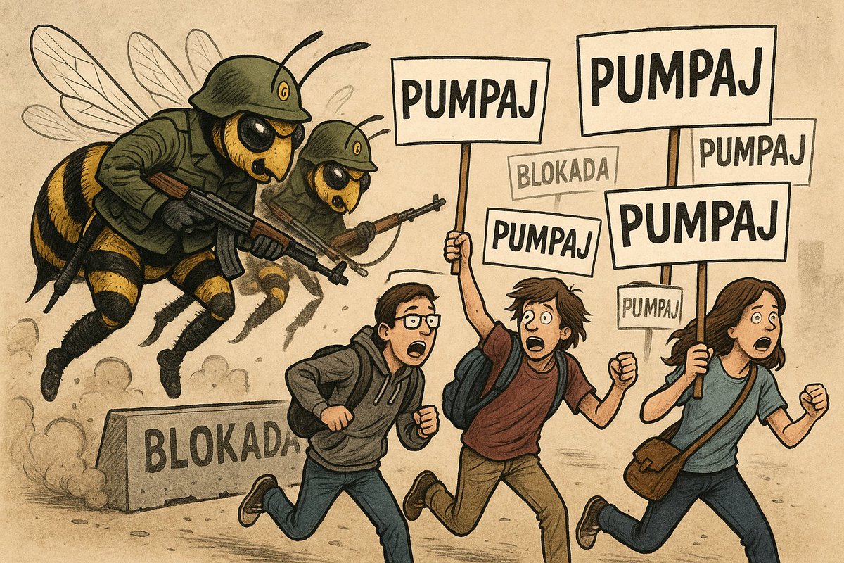 PetarP47632's tweet image. Pcele 2-0 Blokaderi 😂 
#srbija #balkan #vesti #pcele #blokade #studenti #kosjeric