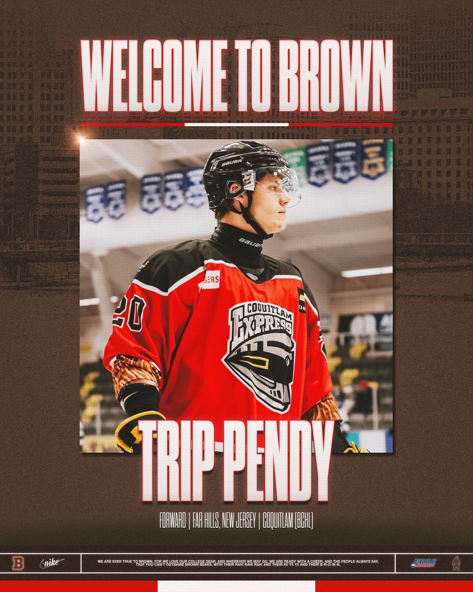 Trip Pendy rounds out the second day of introductions after a year with Coquitlam! 

#EverTrue