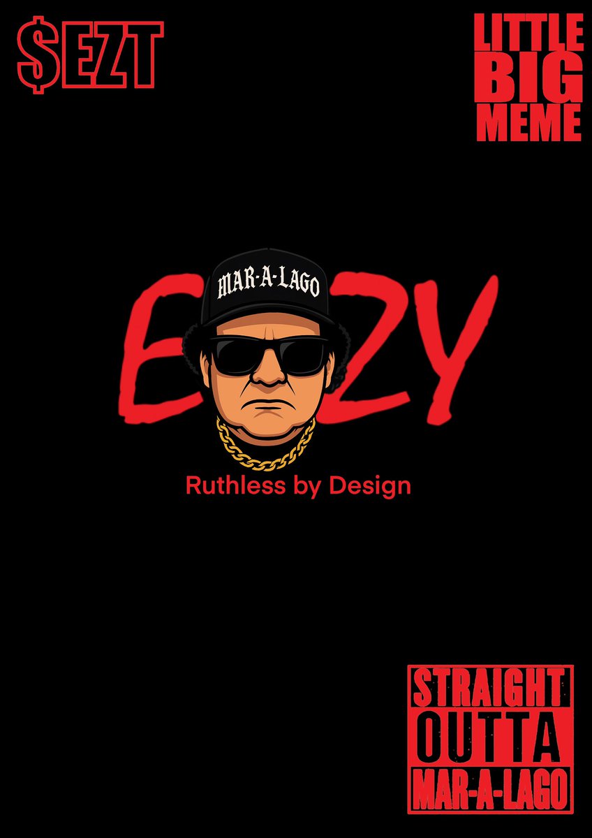 TheOfficialEZT's tweet photo. ๐๐ EAZY-T โ Ruthless by Design ๐๐
๐ธ $EZT ainโt followinโ trendsโฆ we ARE the blueprint.
Memes liquified, charts amplified.
Straight outta MAR-A-LAGO.
This is the LITTLE BIG MEME. Get on board or stay faded.
#EZT #Crypto #MemeCoin #RuthlessByDesign #StraightOuttaMarALago https://t.co/rVqaeaQ0ur