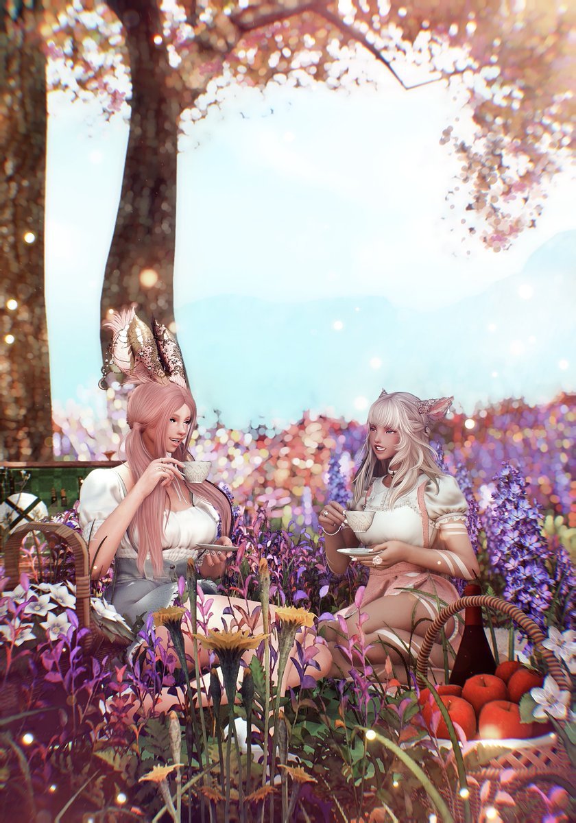 julietteffxiv's tweet image. Spending a lovely day with @enchantedrepose 💐

#julietteffxiv #whimwed