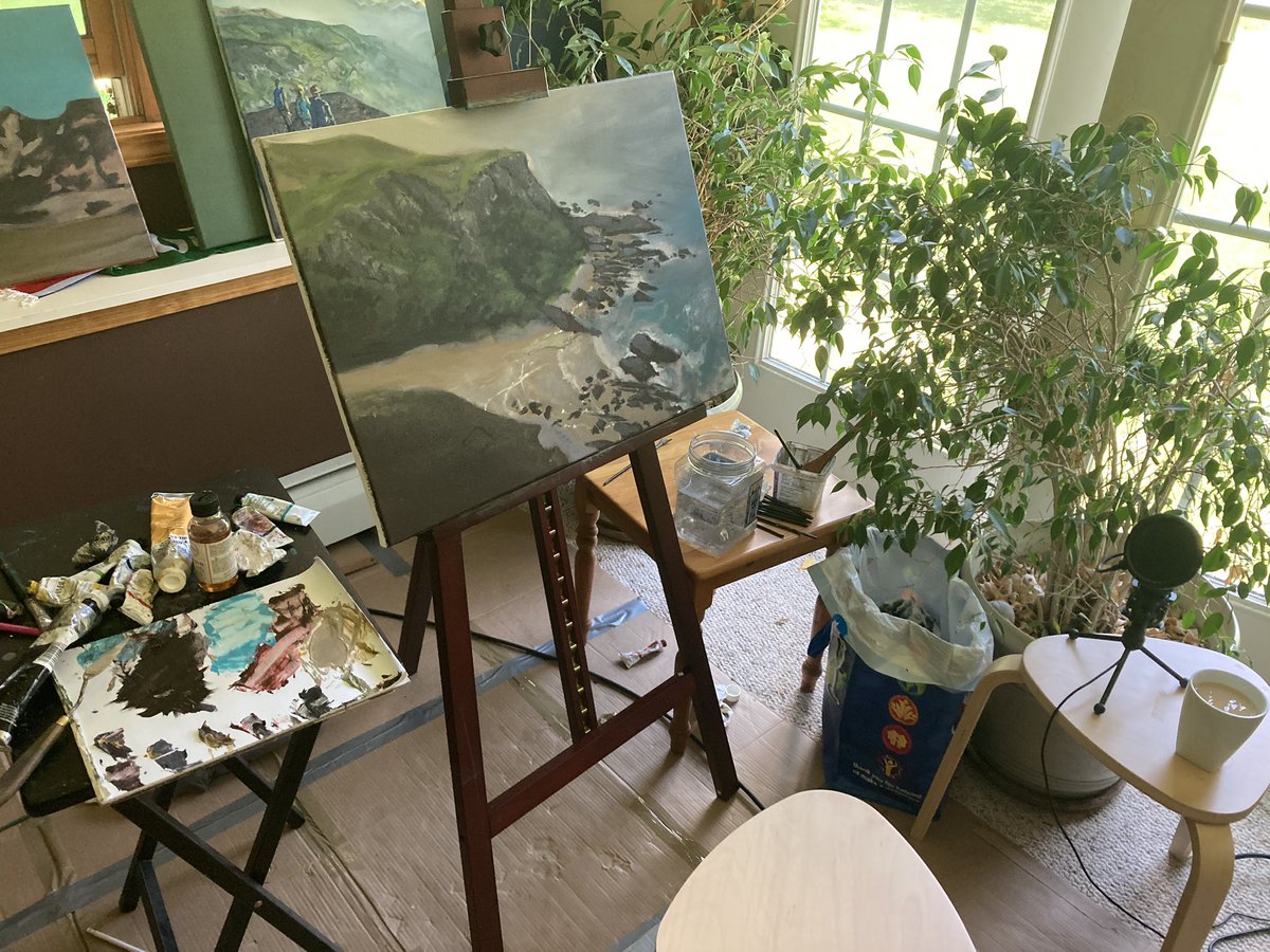 braaiboet's tweet image. Doing some Oil Painting live on Twitch!
twitch.tv/braaiboet 👈