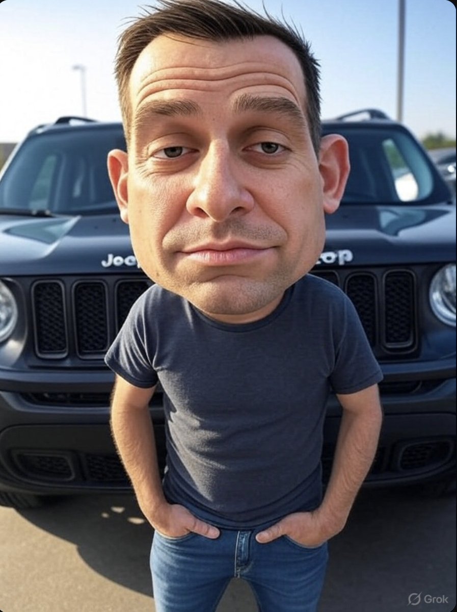 Passando para avisar aos donos de Jeep Renegade, que vocês não são super ricos e não serão taxados como grandes fortunas.

CONGRESSO DA MAMATA
AGORA É A VEZ DO POVO