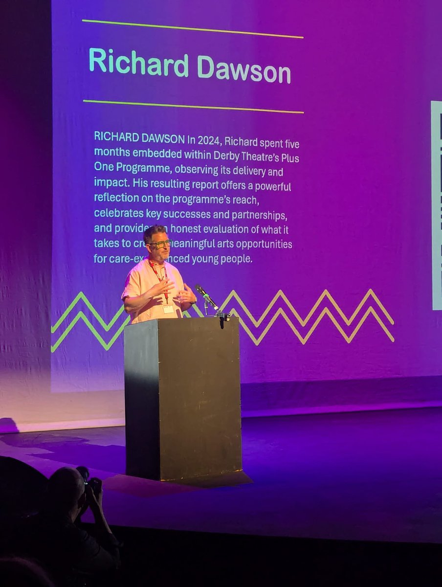 Richard Dawson (@richardpdawson) on Twitter photo Great to be part of <a href="/derbytheatre/">Derby Theatre</a> #culturecares conference today. Inspiring, humbling and challenging. If youâd like to would like to read my full impact report on plus one project work with care experienced young people DM me Great to be part of <a href="/derbytheatre/">Derby Theatre</a> #culturecares conference today. Inspiring, humbling and challenging. If youâd like to would like to read my full impact report on plus one project work with care experienced young people DM me