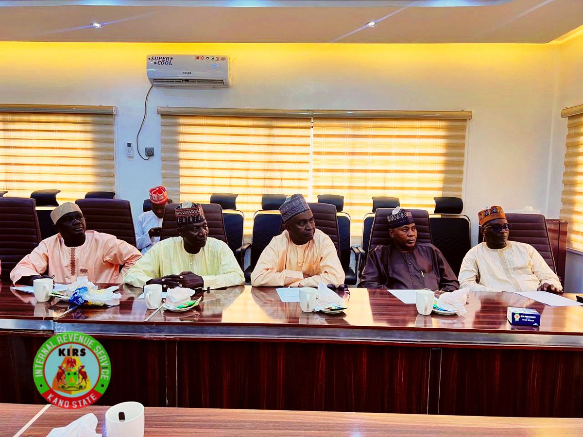 Kirsonline's tweet photo. KIRS welcomes Sokoto State IRS on a courtesy visit, fostering collaboration &amp; knowledge sharing in tax admin. Strengthening partnerships for revenue growth! 
#KIRS #TaxAdministration #Collaboration https://t.co/ehqFOQbWLb