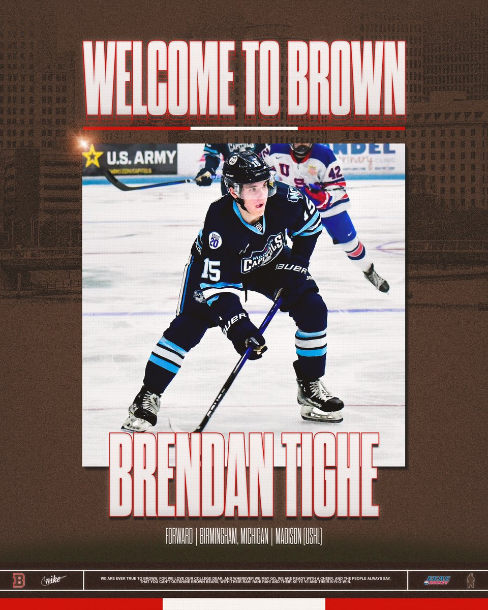 Brendan Tighe closes out the nine-player incoming class after a season with the Madison Capitals!

#EverTrue