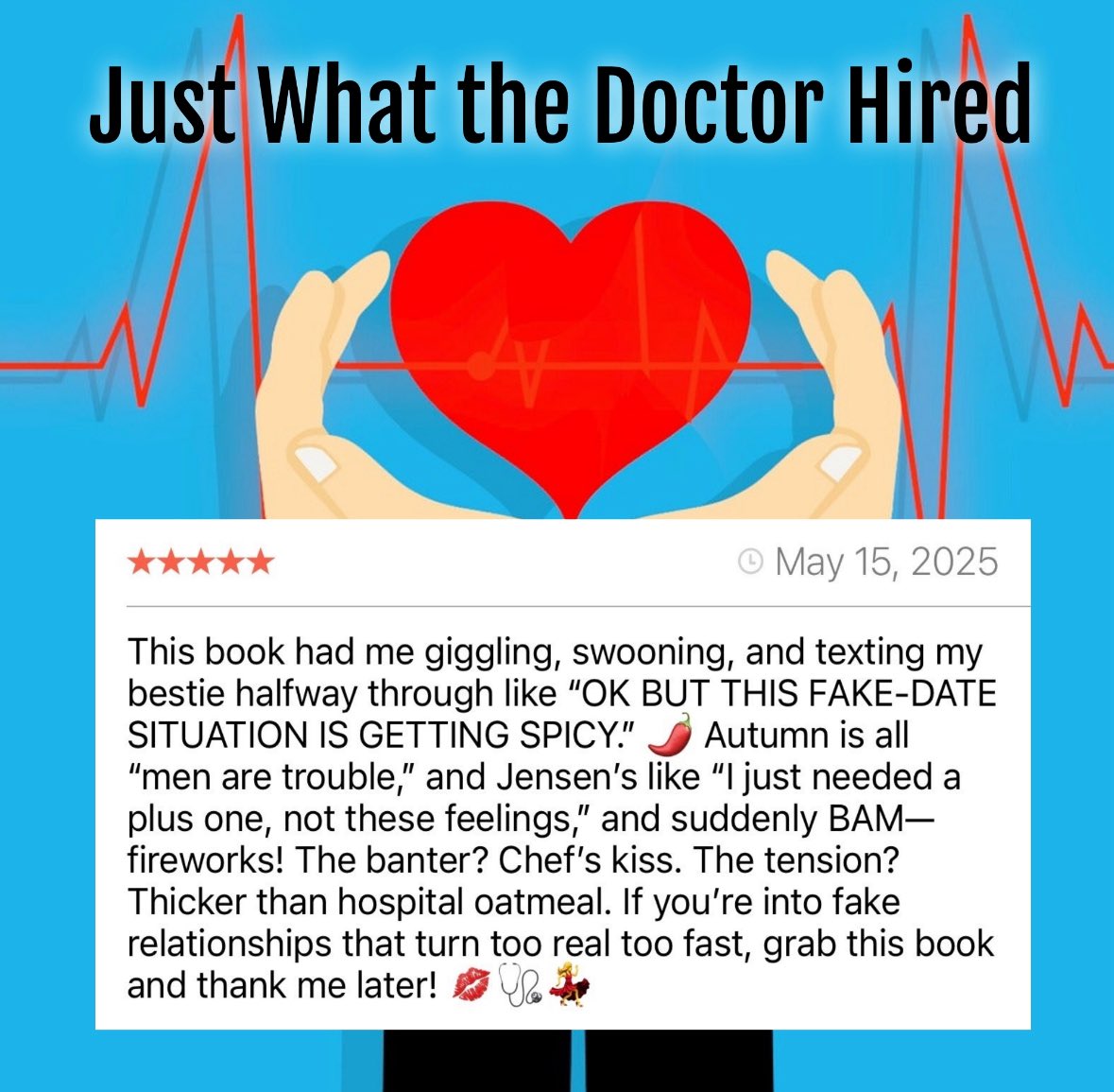 A. Nelson & L.M. Potter, award-winning authors (@anelsonlmpotter) on Twitter photo A doctor’s award ceremony and a hired date-is their chemistry a prescription for love? 
a.co/d/6wyHRdM
Coming out July 9th!! Only $5.99 on Kindle! Preorder your copy today! A doctor’s award ceremony and a hired date-is their chemistry a prescription for love? 
a.co/d/6wyHRdM
Coming out July 9th!! Only $5.99 on Kindle! Preorder your copy today!